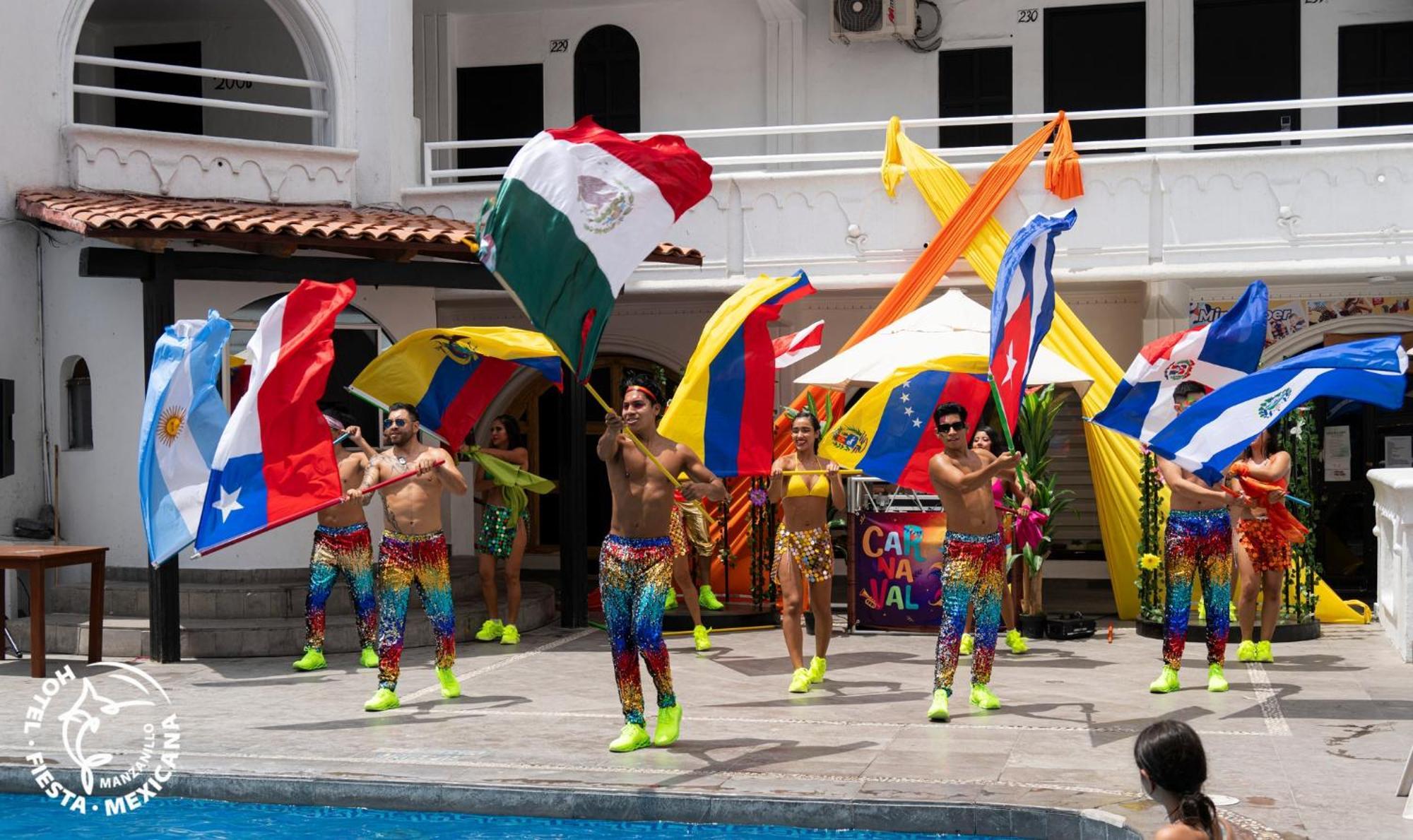 Hotel Fiesta Mexicana مانزانيلو المظهر الخارجي الصورة